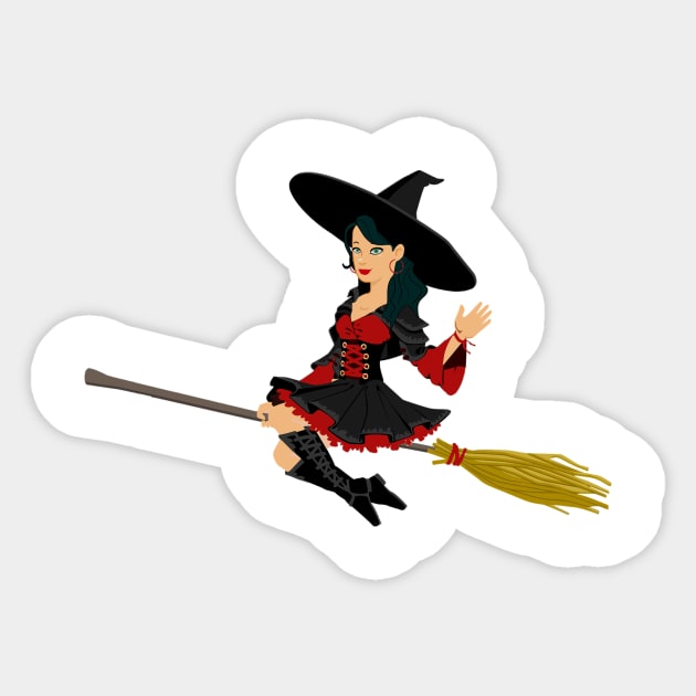 little witch Sticker by magamarcas